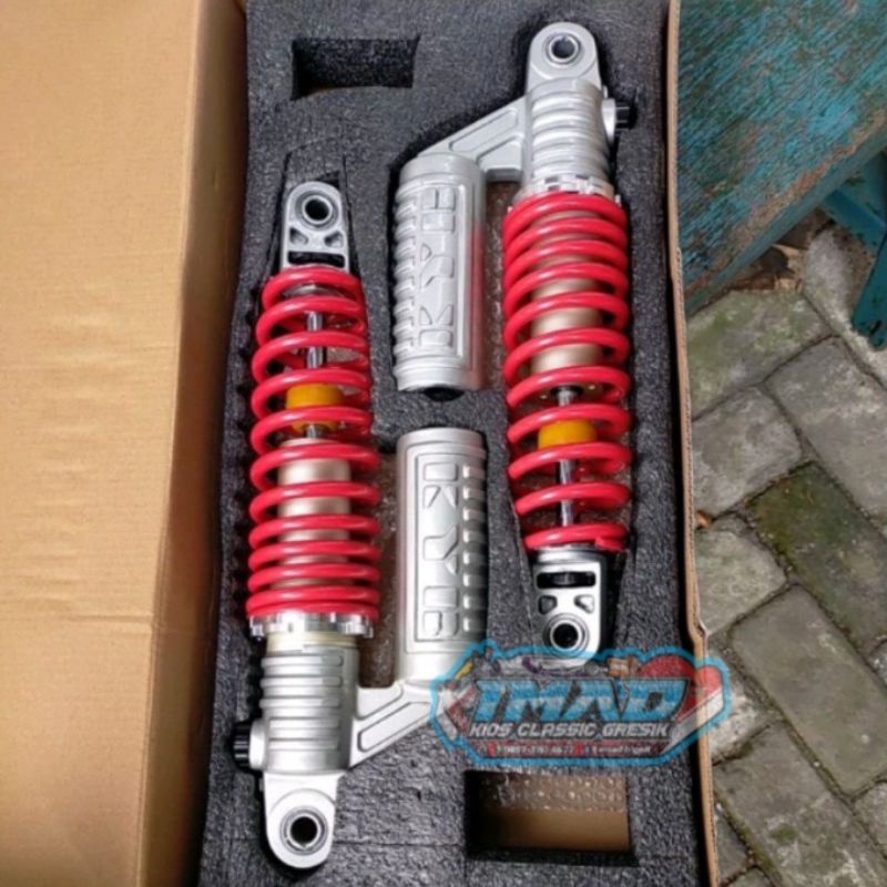 Shockbreaker KYB Double Klik ukuran 340 Shock Skok HELIBARS KAYABA KYB gordons gastrack GTX