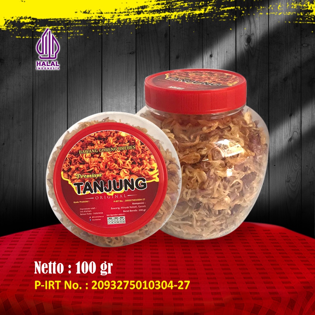 

Bawang Goreng Brebes Premium Tanjung 100 gr