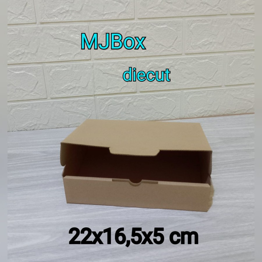 

KARDUS UK. 22x16,5x5 CM....DIE CUT KARTON BOX UNTUK KOTAK BAJU-AKSESORIS