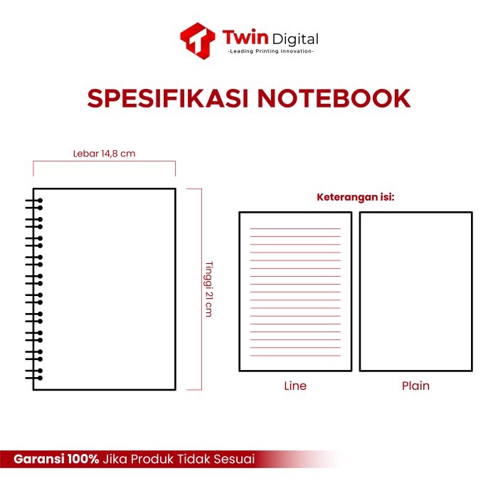 

Custom Notebook Hard Cover Tema Tarot Buku Catatan - Journal Paperbook