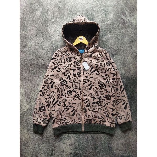 ZipHoodie Sherpa Disney / hoodie sherpa / disney second