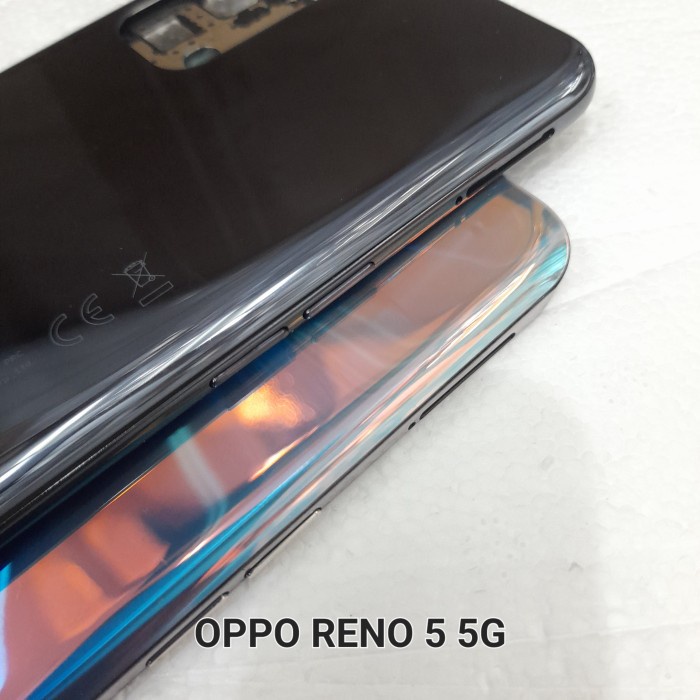 Kesing Housing Casing Oppo Reno 5 5g Bezel +Backdoor Reno 5 5g