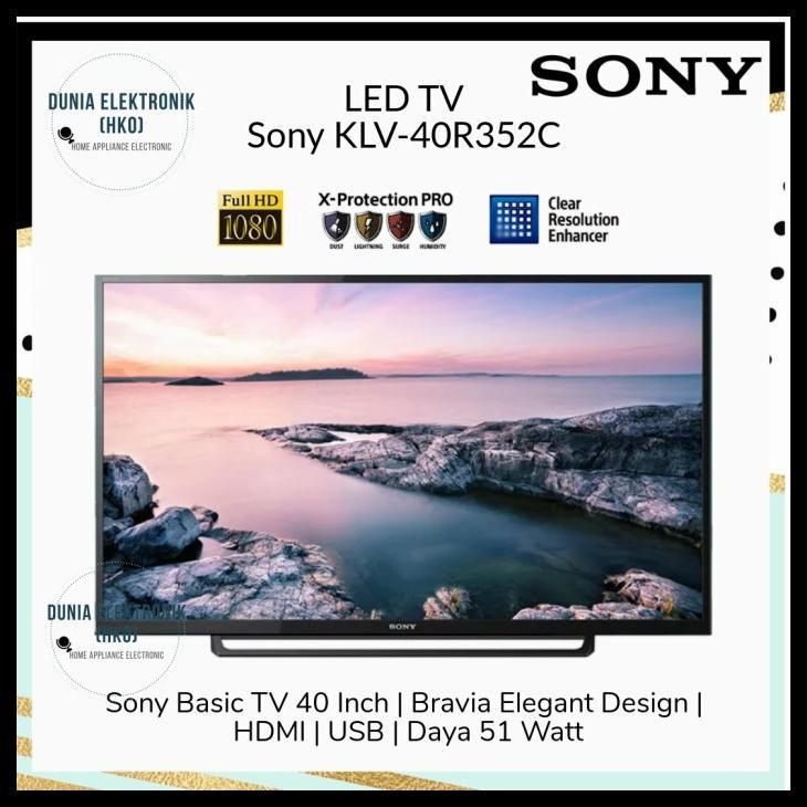 Led Tv Sony Klv-40R352C Klv40R352C 40 Inch Bravia Tv Basic Fhd 1080