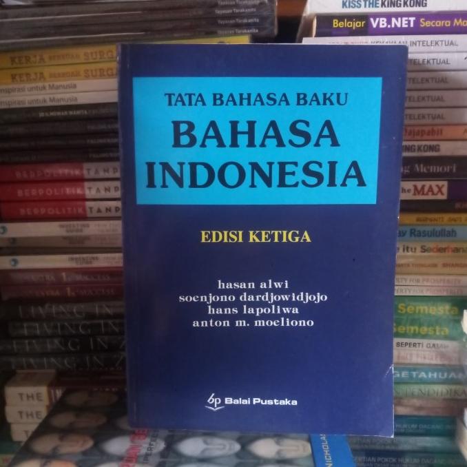 

BUKU ORIGINAL TATA BAHASA BAKU BAHASA INDONESIA BEKAS BAGUS