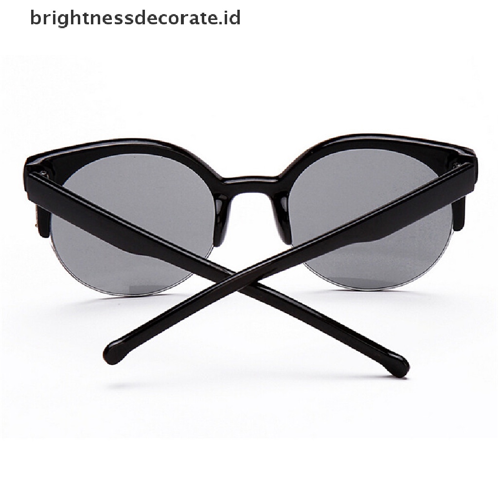 [Birth] Kacamata Vintage Wanita Pria Retro Mata Kucing Bulat Sunglasses Eyewear Fashion2017 [ID]