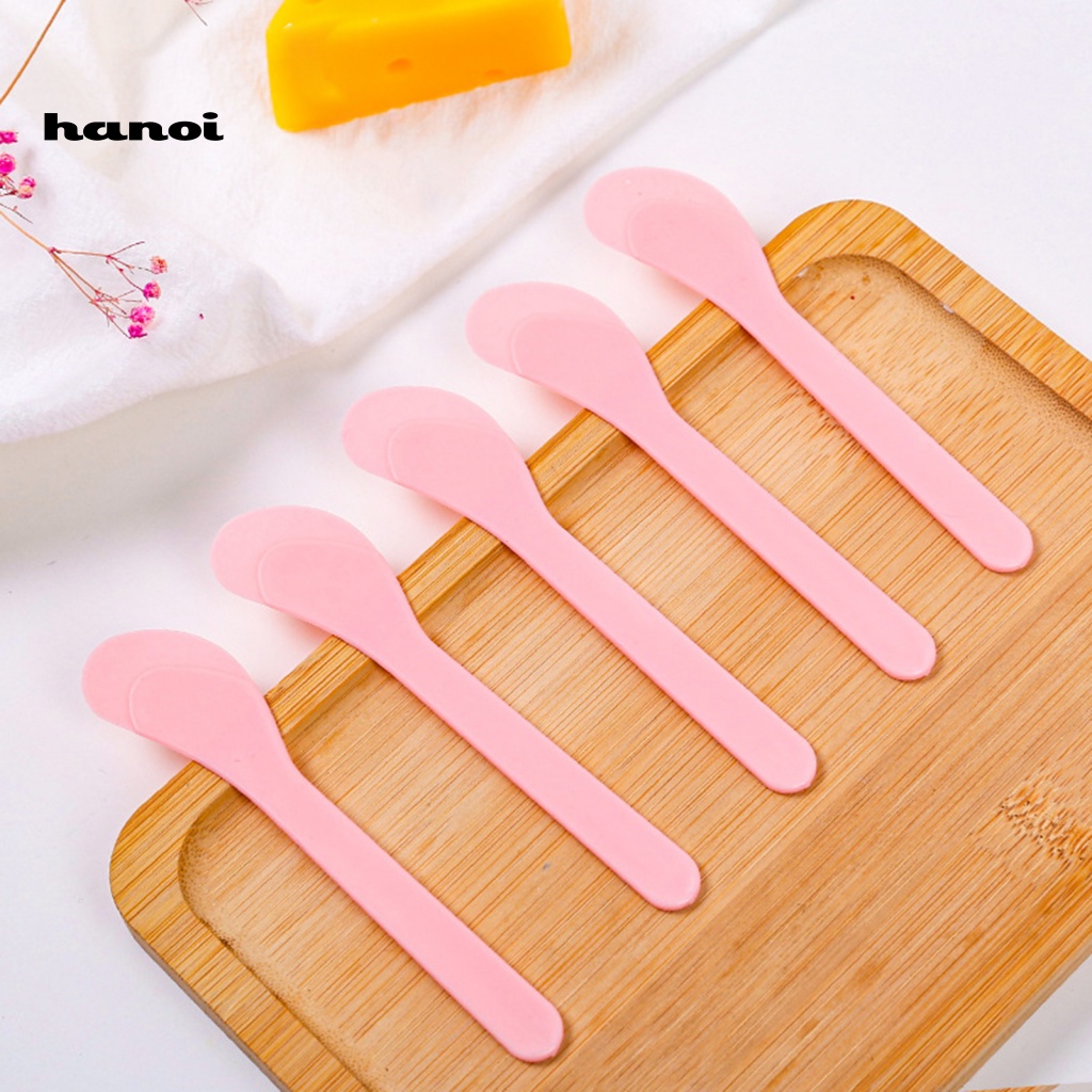 Han _ 10Pcs Sendok Masker Warna-Warni Untuk Salon Kecantikan Facial Masque Spoon Spatula Kreatif