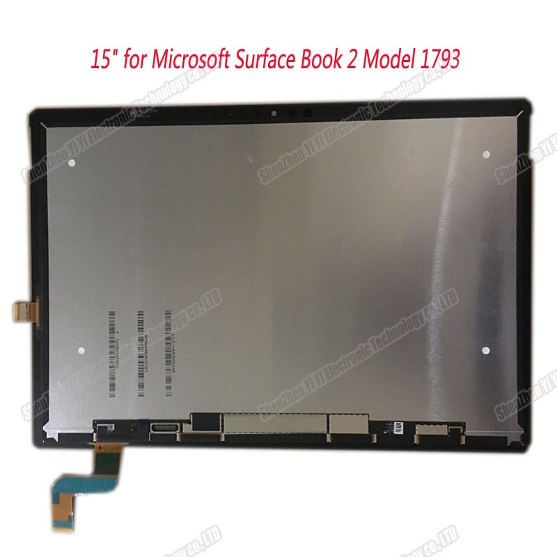 Layar LCD Microsoft Surface Book 2 Model 1793 Layar Sentuh