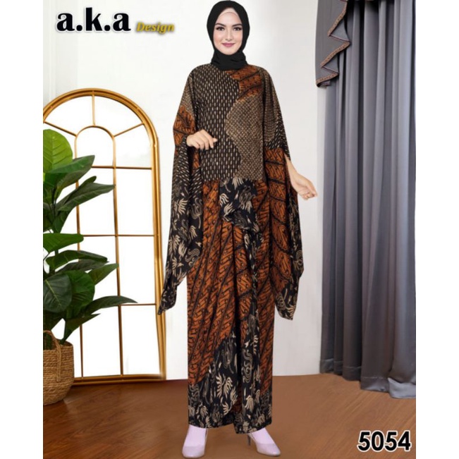 Setelan rok batik viscose premium//baju setelan wanita//setelan batik semi sutra