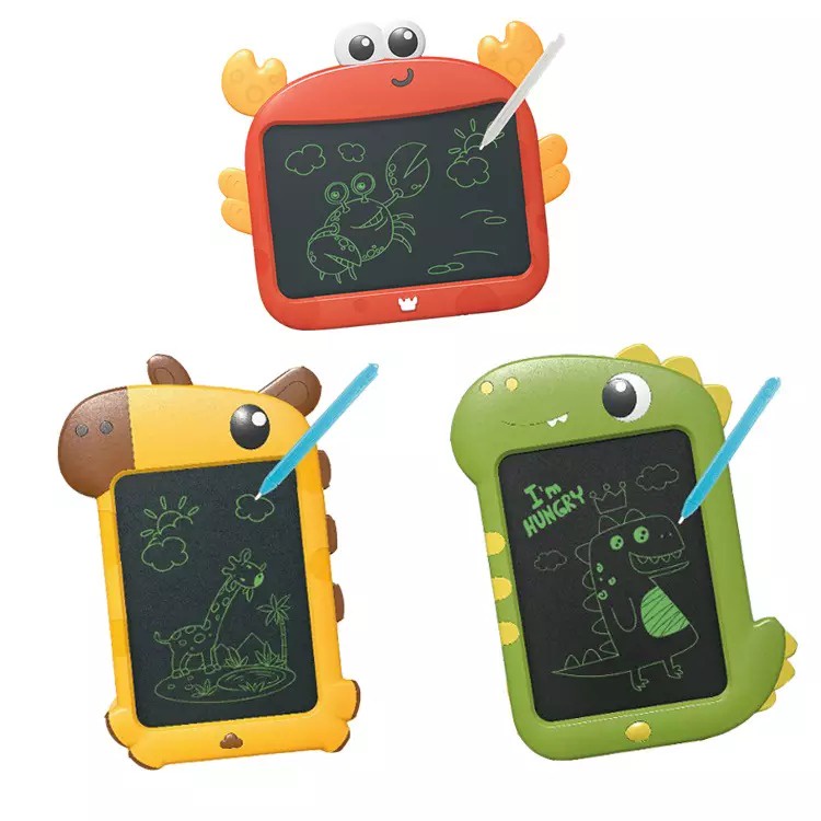 LCD Writing Tablet Gambar Hapus Otomatis Karakter Mainan Anak 8,5 Inch