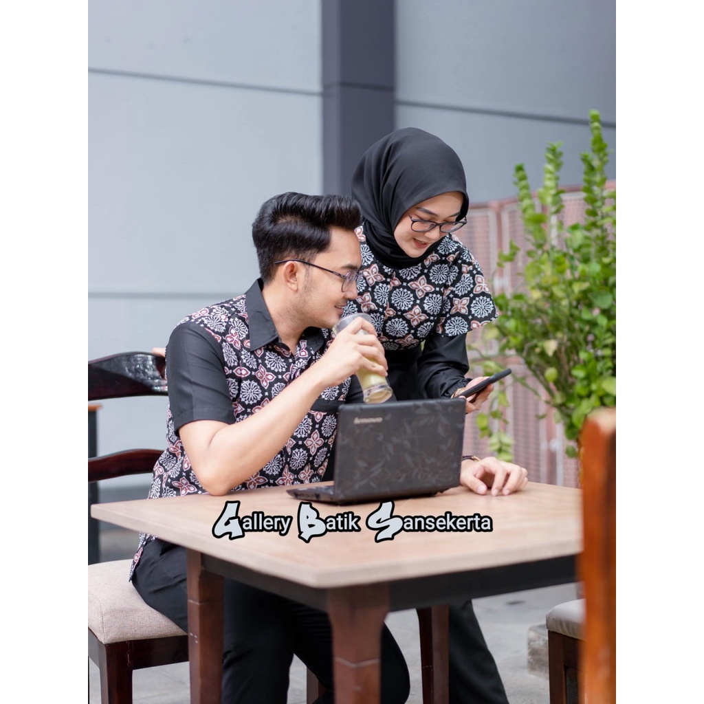 BAJU BATIK WANITA MODERN MONALISA GENES asli PEKALONGAN