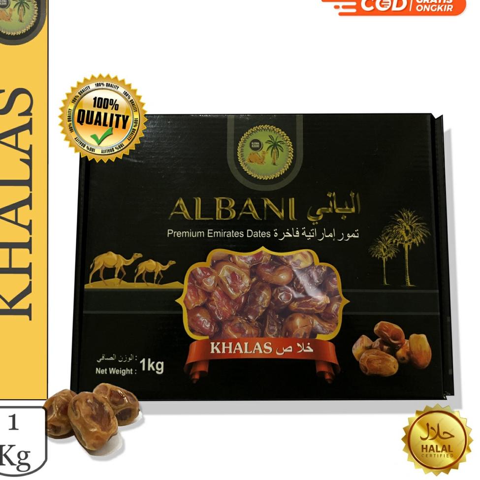 

Buruan Beli ・ [ COD ] KURMA KHALAS ALBANI PREMIUM 1KG / KURMA KHALAS / KURMA KHALAS AL SAAD / KHALAS ALBANI ♛