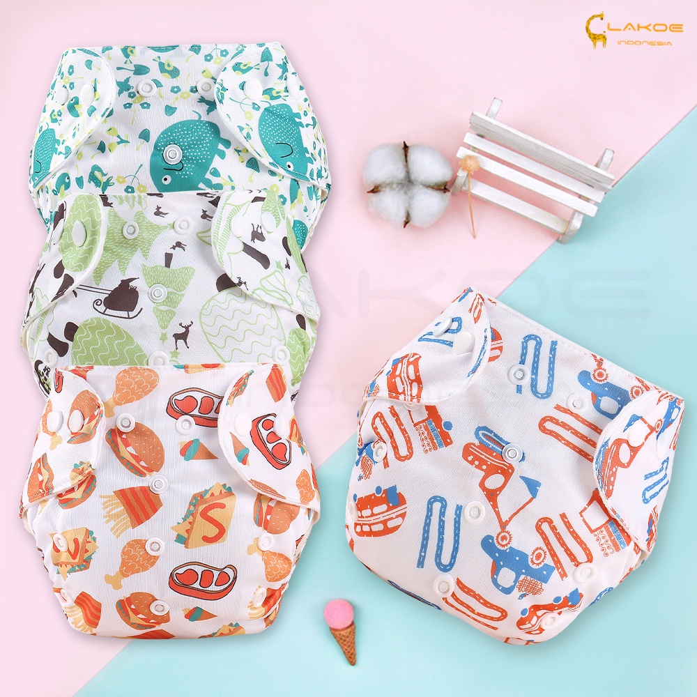 Popok Kain Clodi Bayi cuci ulang cloth diaper newborn