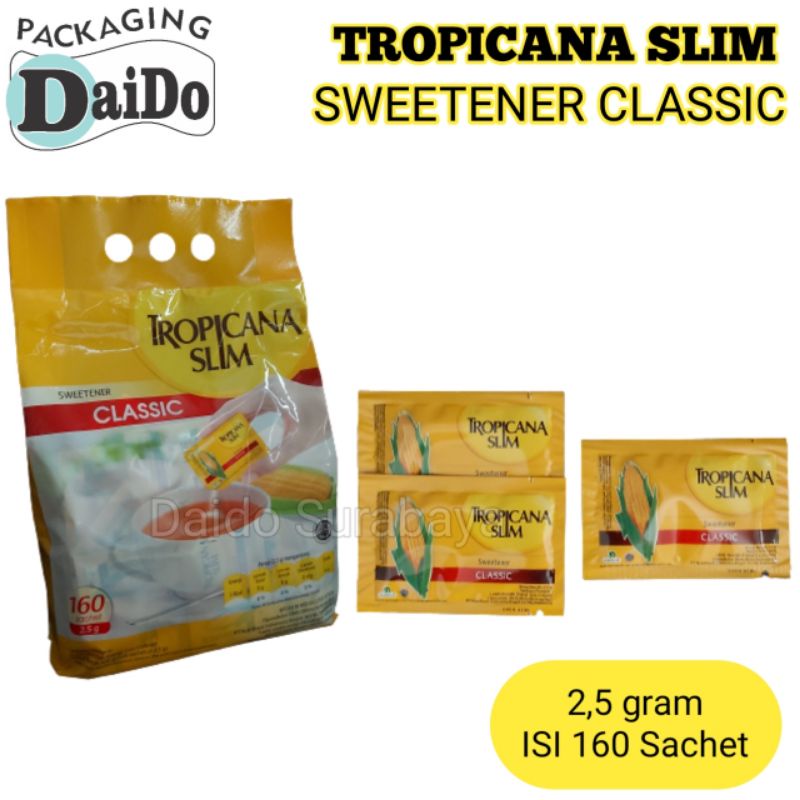 

Gula Diet Tropicana Slim Isi 160 Sachet Gula rendah kalori Gula tropicana slim Tropicana SLIM sweetener classic