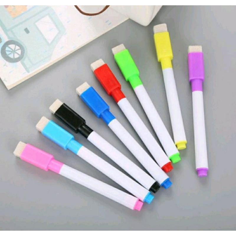 

Spidol Warna-warni + Penghapus Termurah ( Wipe and Clean )