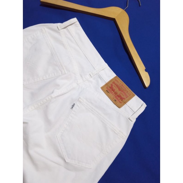LEVIS 505 WHITE PENDEK