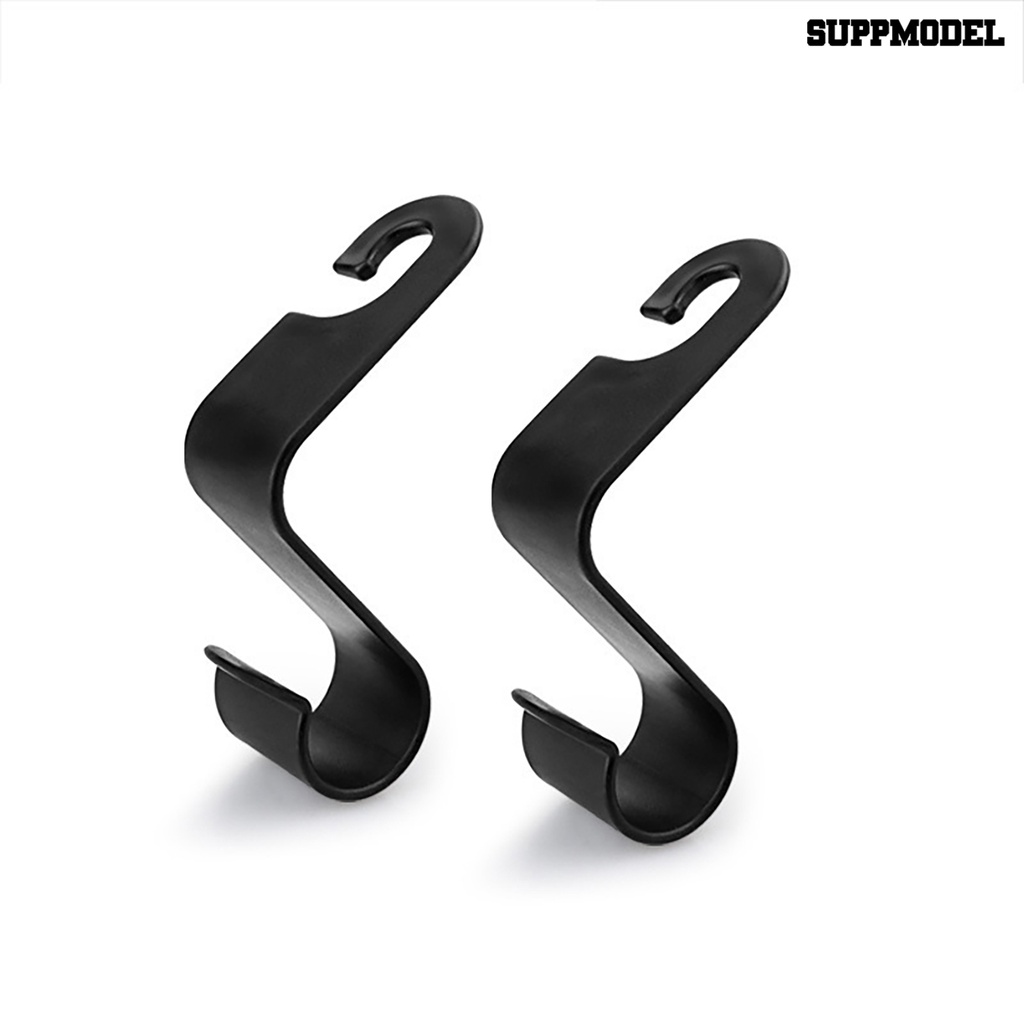 [SM] 2pcs Universal Kursi Kembali Kait Nyaman PP Hemat Ruang Kursi Headrest Hook Aksesoris Mobil