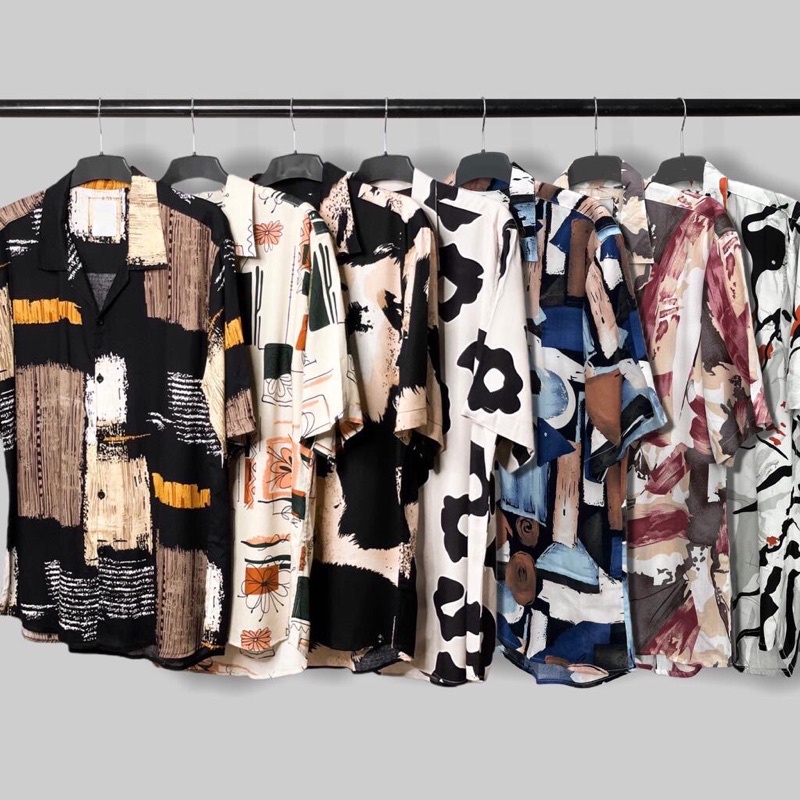 KEMEJA PRINTED / PRINTED SHIRT AMARILO HAWAI