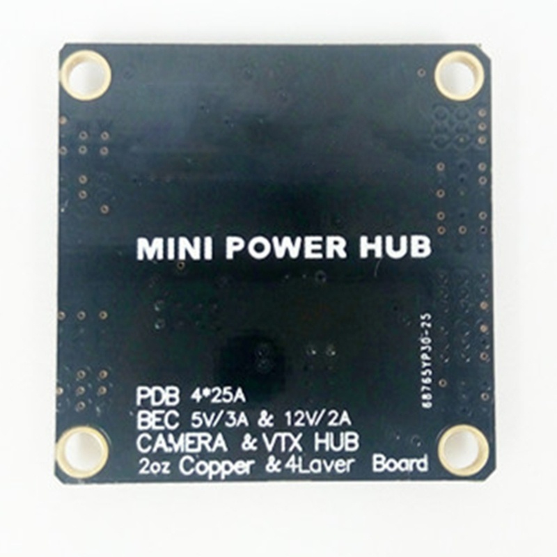 Zzz Power Distribution Board PDB Dengan BEC 5V &amp; 12V Untuk FPV QAV250 ZMR250 Multicopter