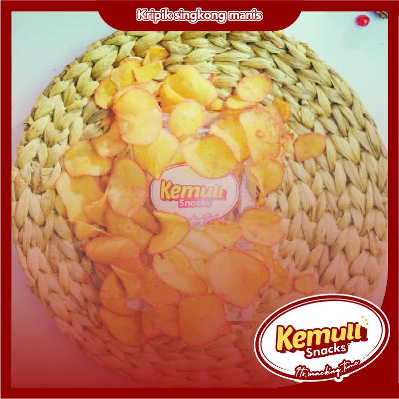 

Kemull Kripik Snack Singkong Rasa Manis Seperti Cap Lumba Lumba Khas Malang Enak Gurih dan Renyah 125gr