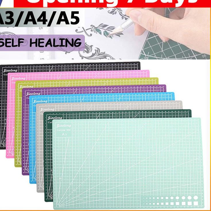 

Garansi Mutu A3/A4 PVC Cutting Mat Cutting Pad Board Double-sided DIY Tool Cutting Board-Papan