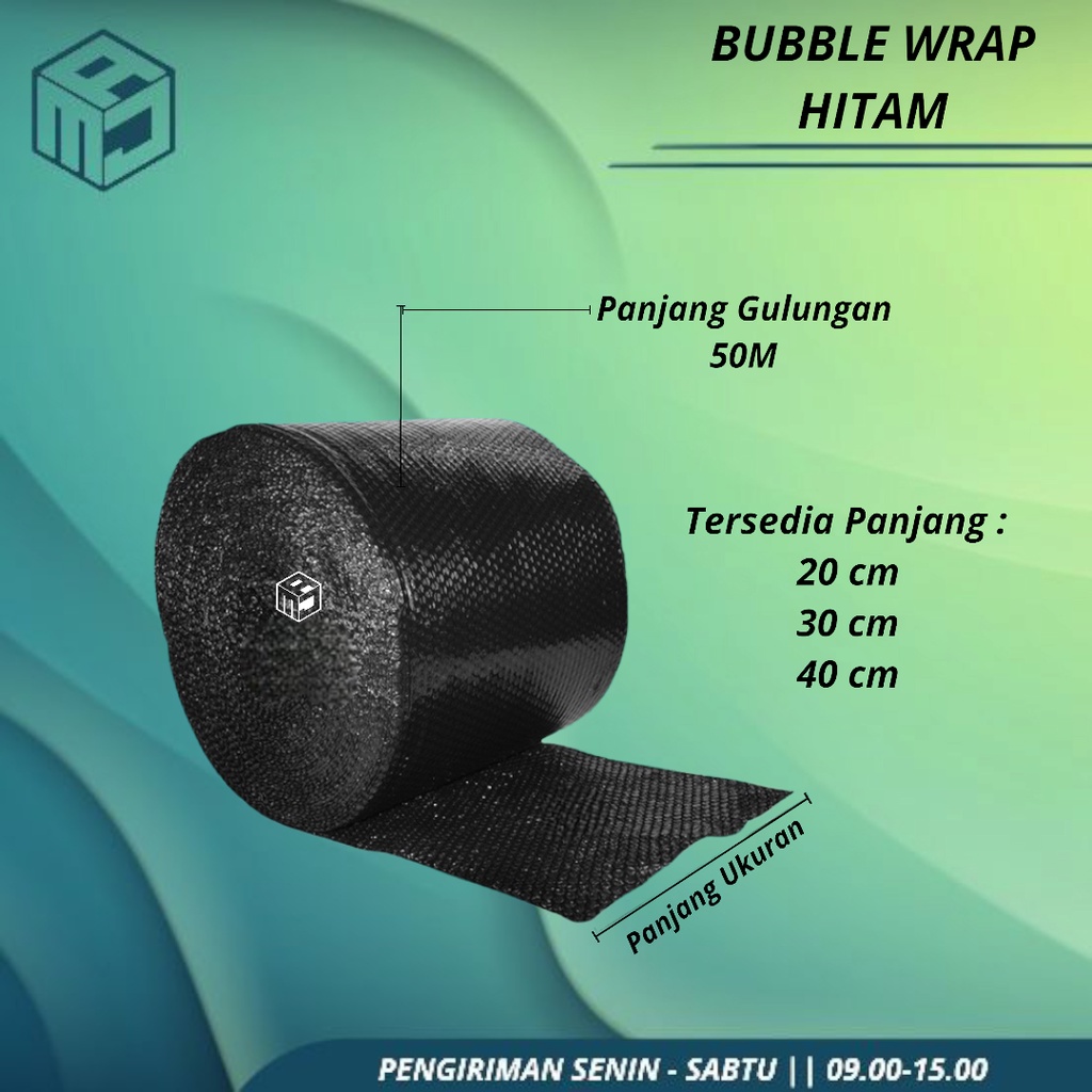 

Bubble Wrap Termurah 50 Meter / Plastik Bubble Wrap Packing Online Shop Per Roll Hitam Tebal Termurah