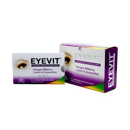 Eyevit 30 Tablet (1 Box) - Vitamin Mata Minus Terbaik Terlaris