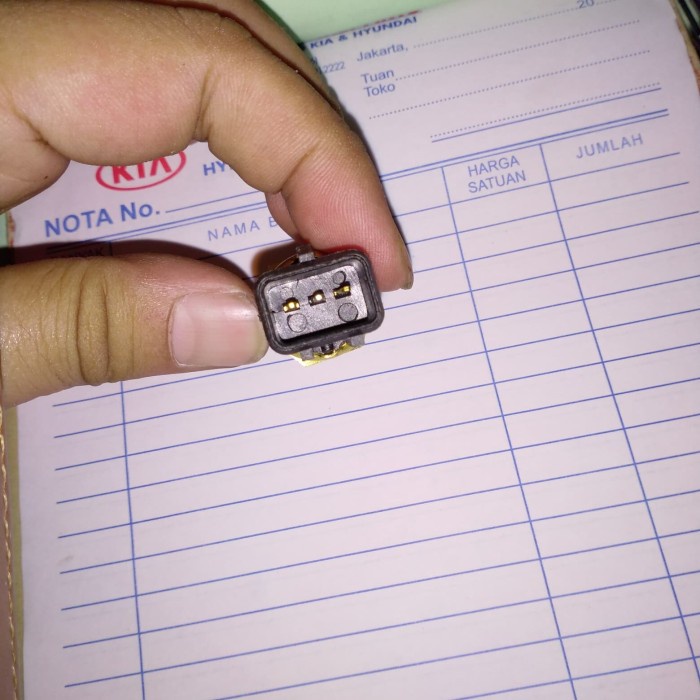 switch temperatur ect switch fan hyundai getz trajet tucson santa fe ORIGINAL ( HM HYUNDAI )