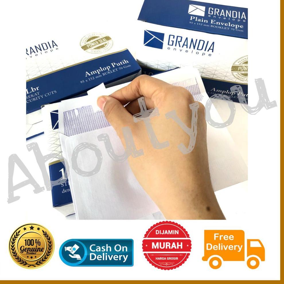 

»»» AMPLOP Surat PUTIH 104 polos Air Mail ekonomis 100 lembar ada perekat