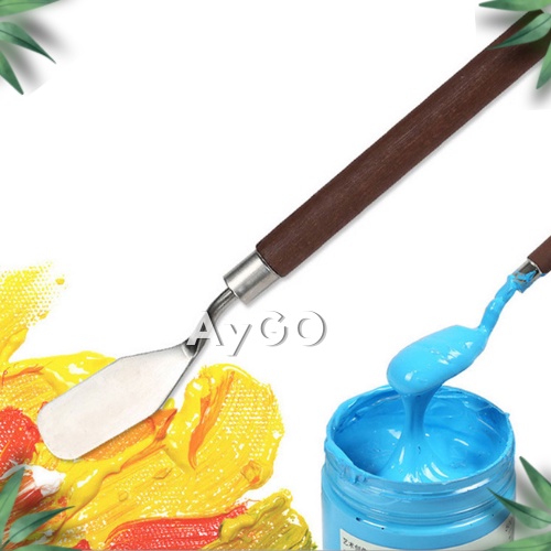 

YUH 5pcs/set Knives Lukis Palet Scrapper Spatula for Sculpturing / PALETTE KNIFE / Painting Knife /