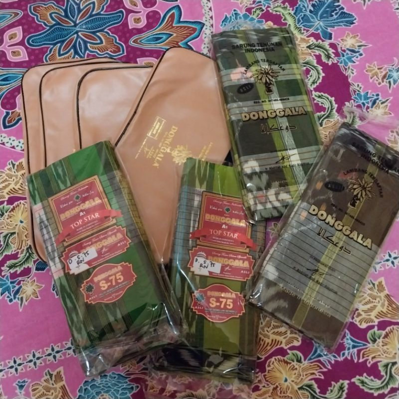 sarung donggala/donggala s75/sarung sutra/sarung tenun