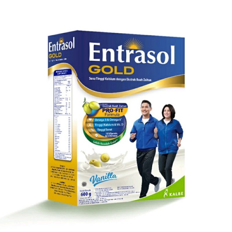 

entrasol gold Vanilla/coklat 560gram