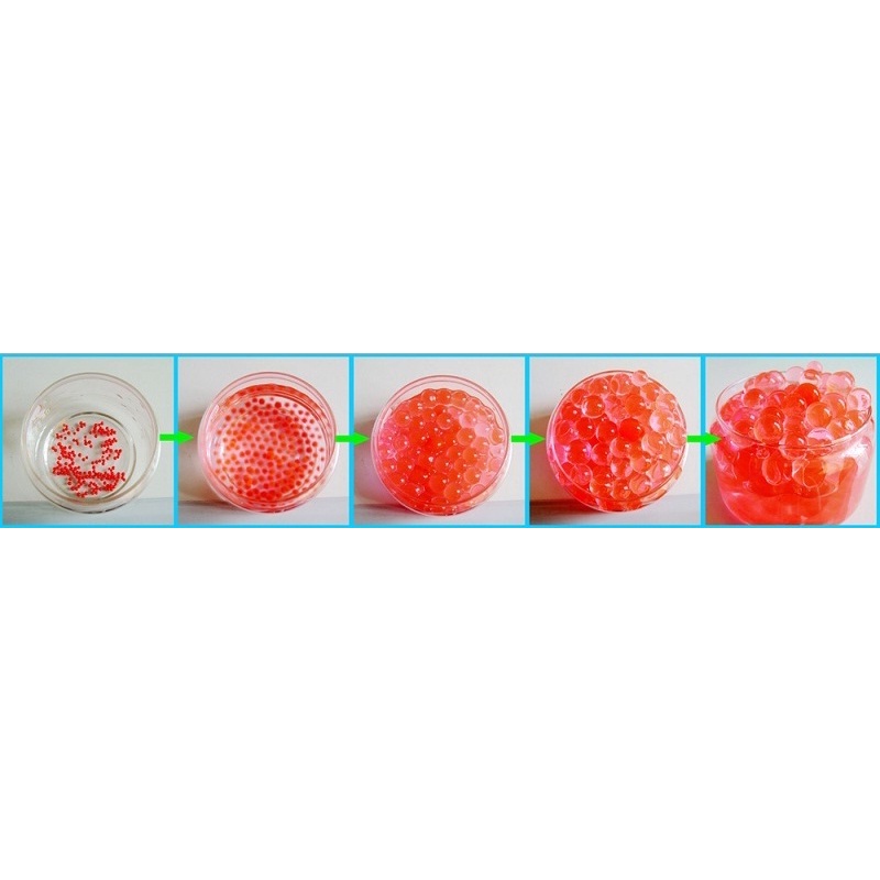 BENIH SERIBUAN - 300 Media Tanam Hydrogel Water Beads Aneka Warna