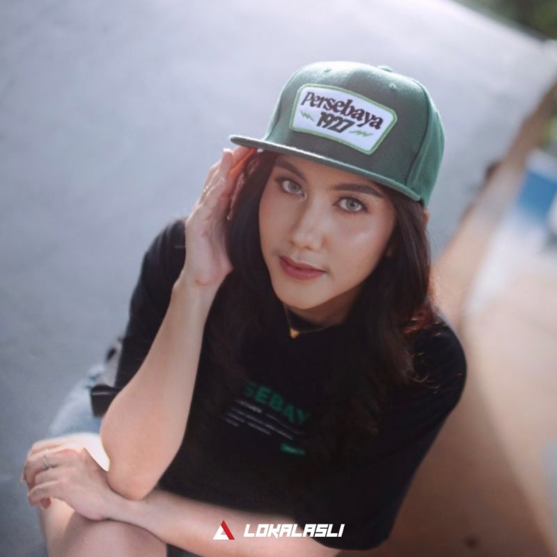 Topi Snapback Persebaya 1927 Patch Green ORIGINAL