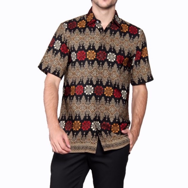 BAJU BATIK CORNELI / ATASAN BATIK PRIA / KEMEJA BATIK CORNELI