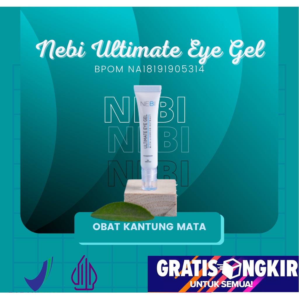 Cream Kantung Mata Yang Kendur Nebi Ultimate Eye Gel BPOM