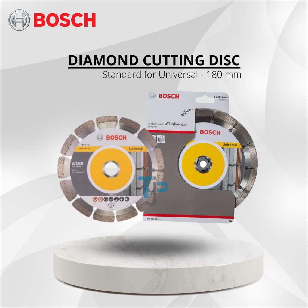 BOSCH DIAMOND CUTTING DISC STANDARD FOR UNIVERSAL - 180mm