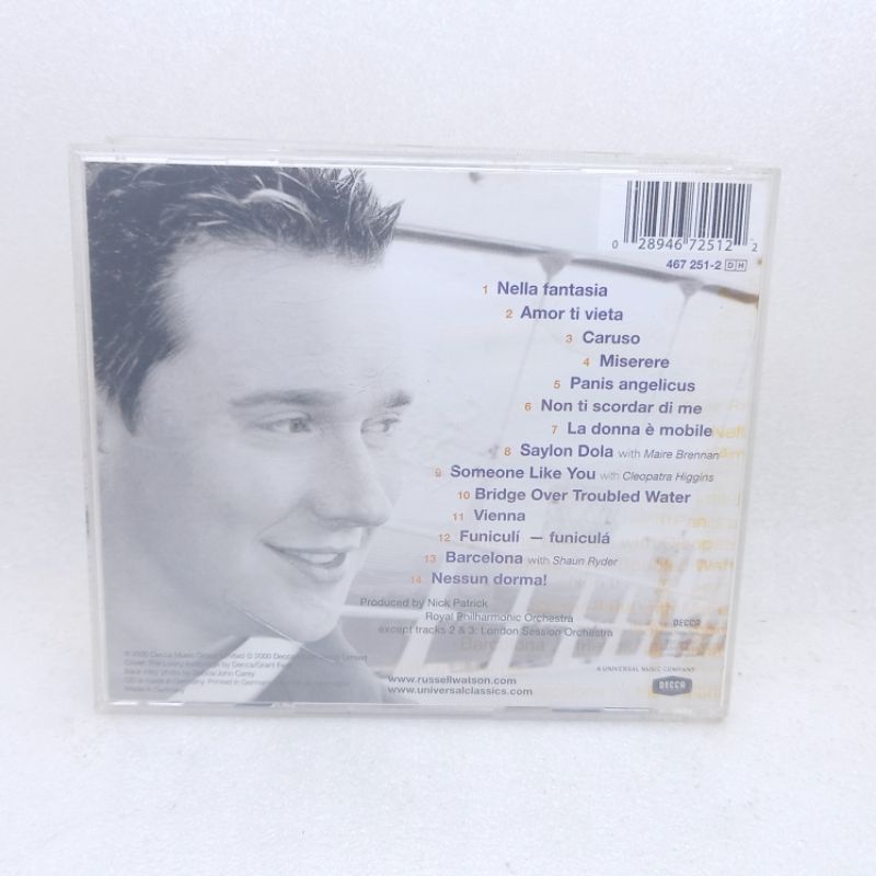 Kaset CD Russell watson