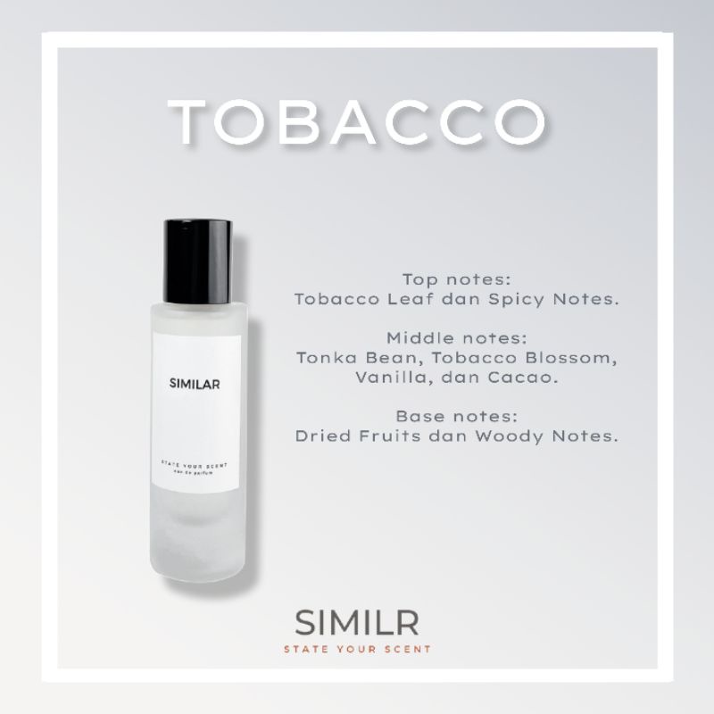 Parfum SIMILAR Tobacco - Eau de Parfum | Inspired by Tom Ford Tobacco Vanille