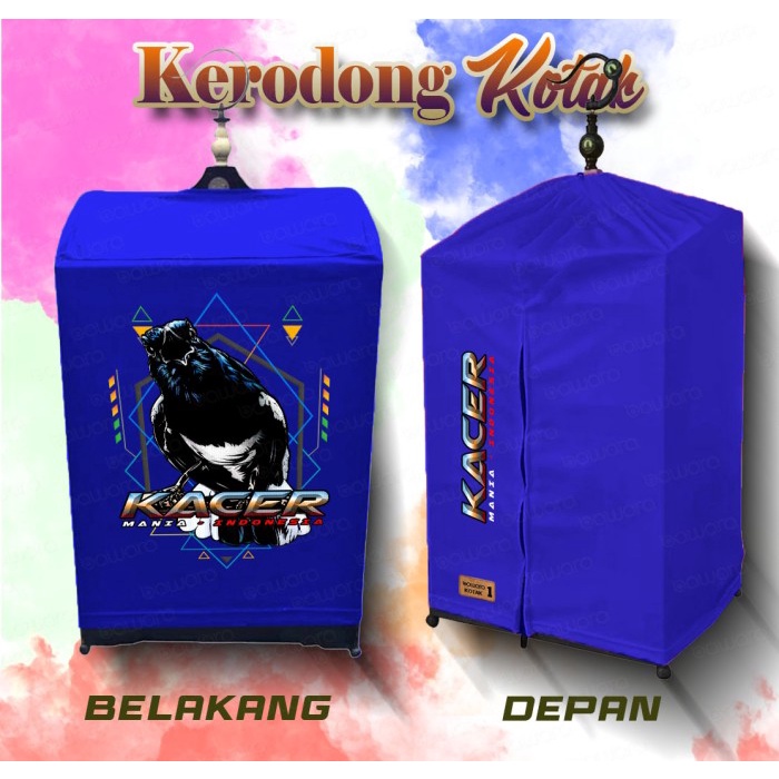 Kandang Burung Kerodong Sangkar Burung /Penutup Sangkar/Kotak No 1, 2, 3