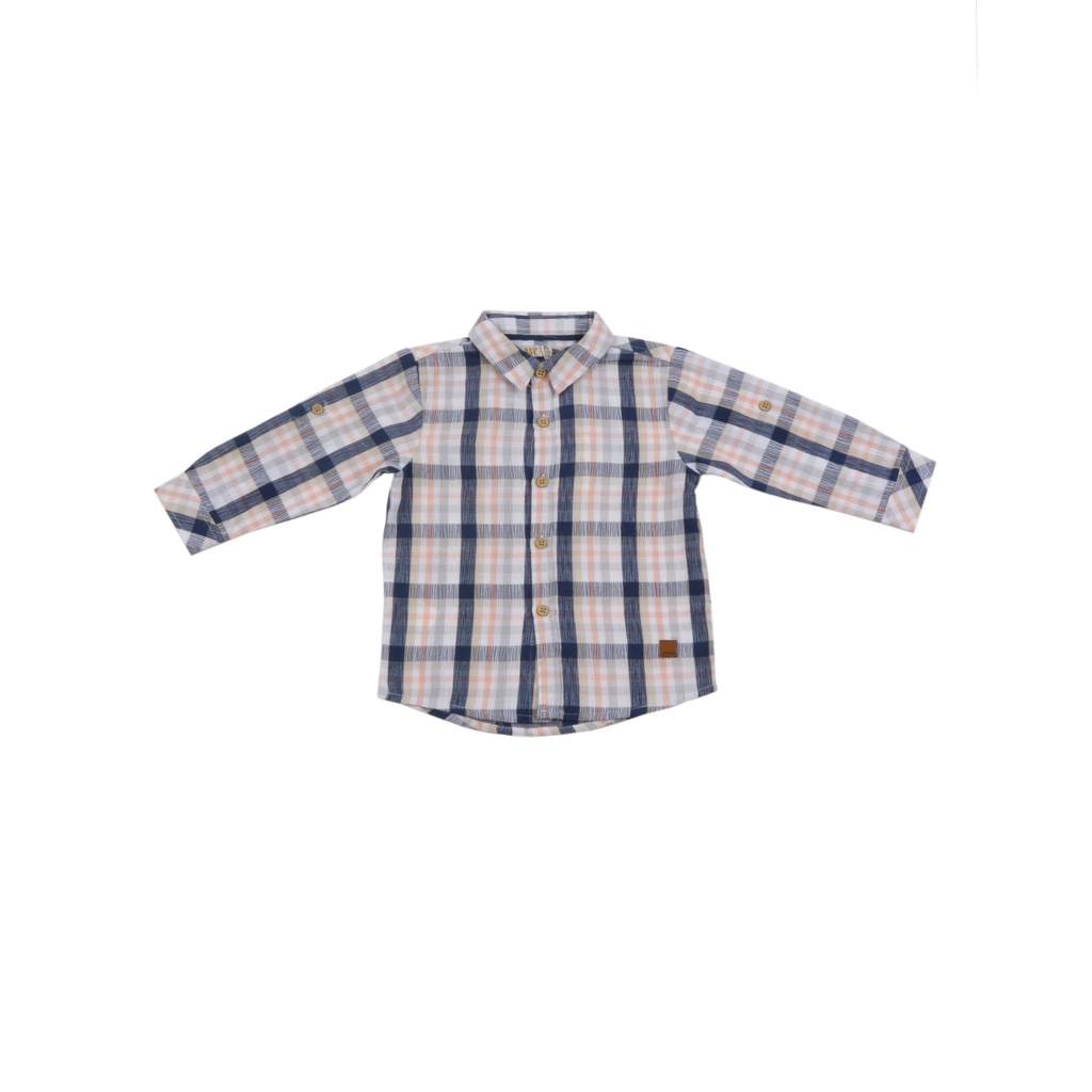 Jsp962 - Kemeja Panjang Anak Laki-laki, 12-36 Bulan - J231PEPI-03SH