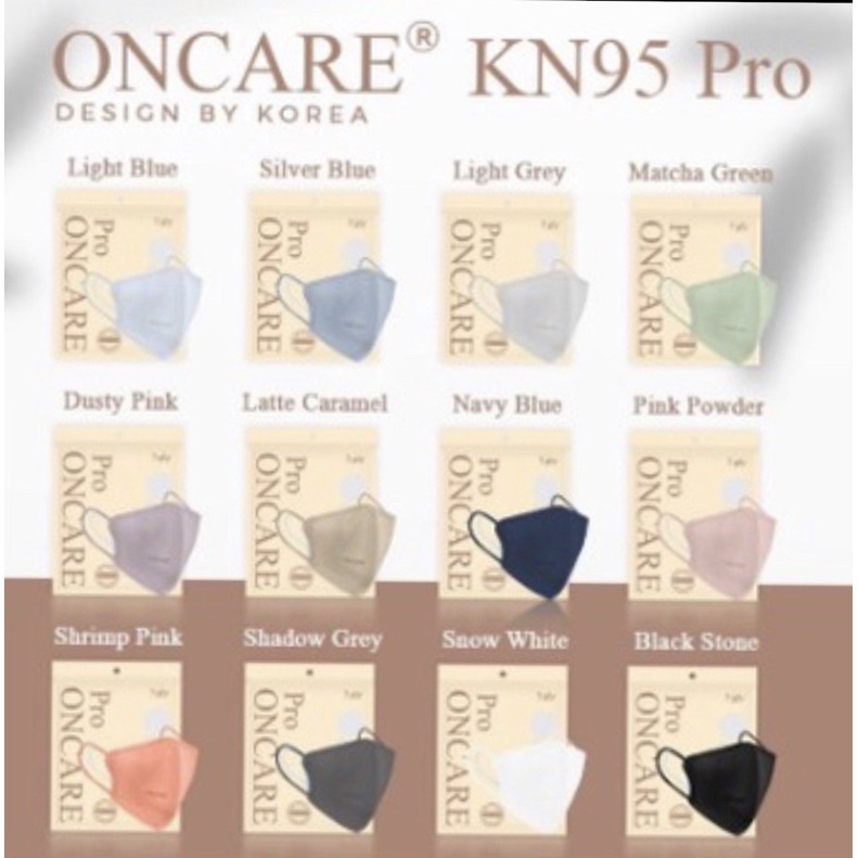 KN95 ONCARE PRO 5ply ISI 10 Pcs Embos BEST SELLER