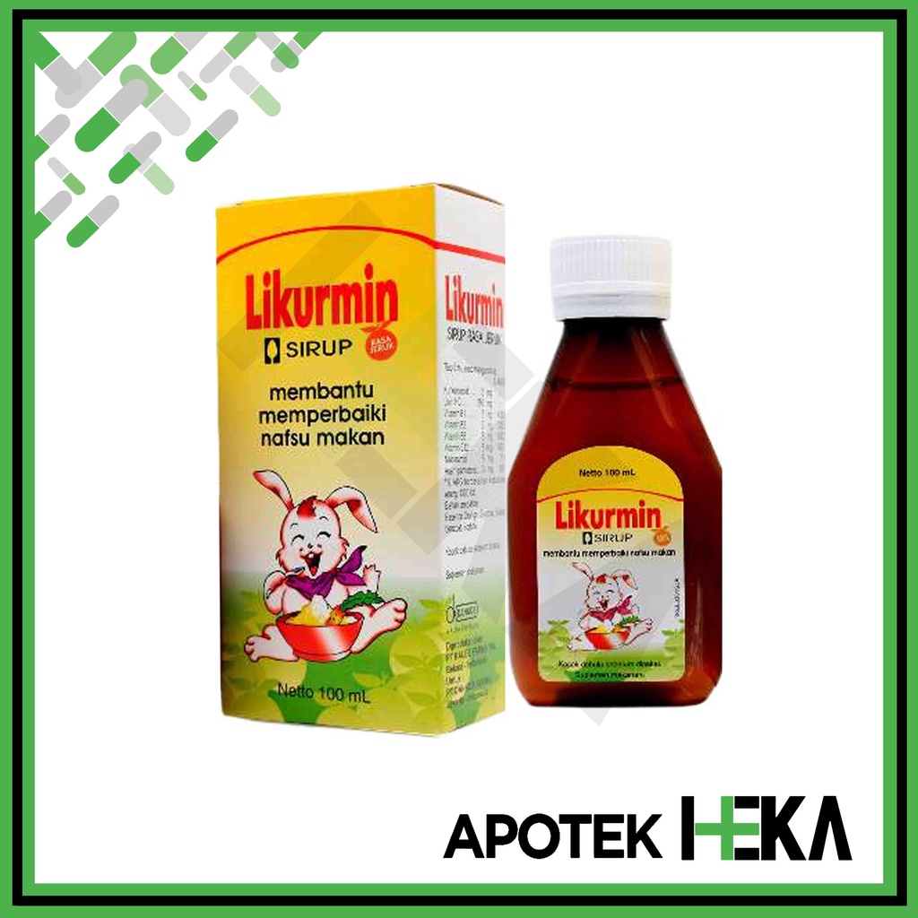 Likurmin Sirup Botol 100 ml - Penambah Nafsu Makan Anak (SEMARANG)