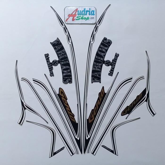 

TERLARIS | Striping Stiker Motor Honda Genio Fabulous Edition 2019 Hitam