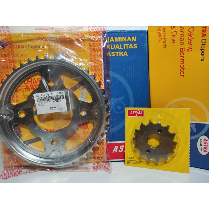 GEARSET GIR GEAR SET ASPIRA VERZA - K18 #ORIGINAL
