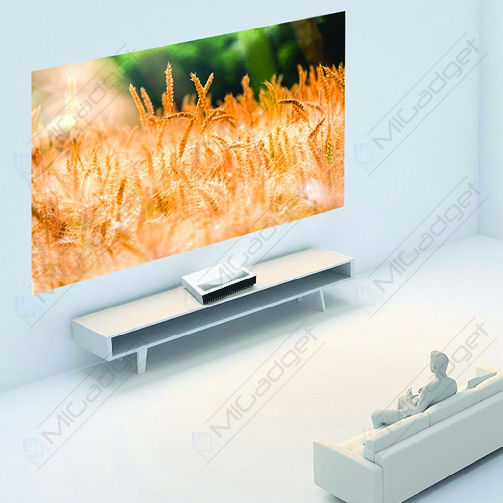 Laser Projector 150 Inch LCD Proyektor FHD 4K Android TV Dolby Audio