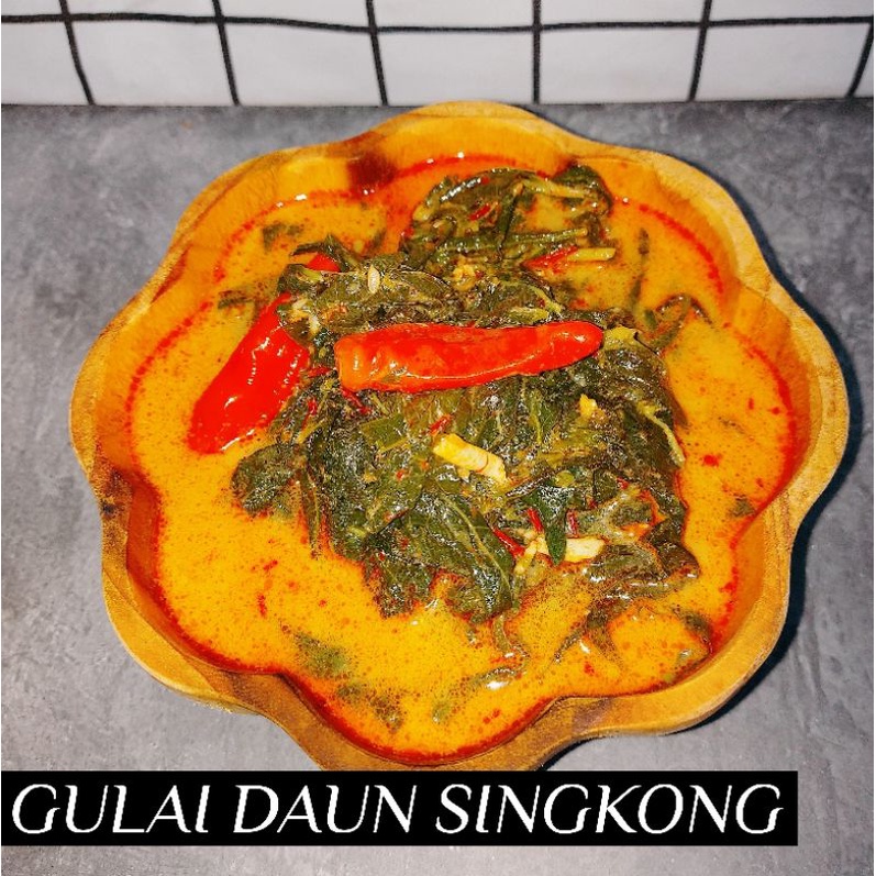 

gulai daun singkong