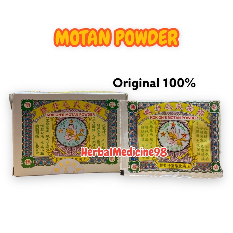 

KOK ONS MOTAN POWDER - obat demam sakit kepala panas dala