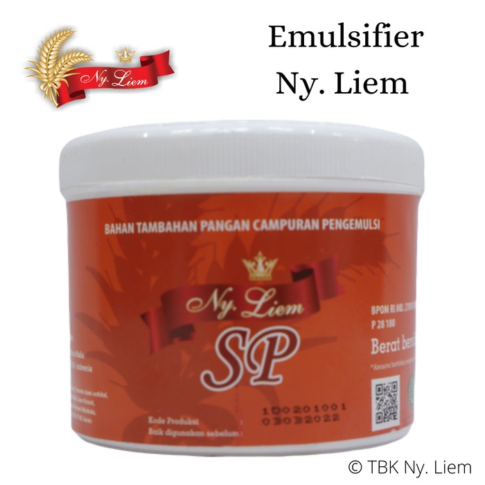 NY. LIEM SP : cake emulsifier / pengemulsi kue (bahan kue) 200 gram