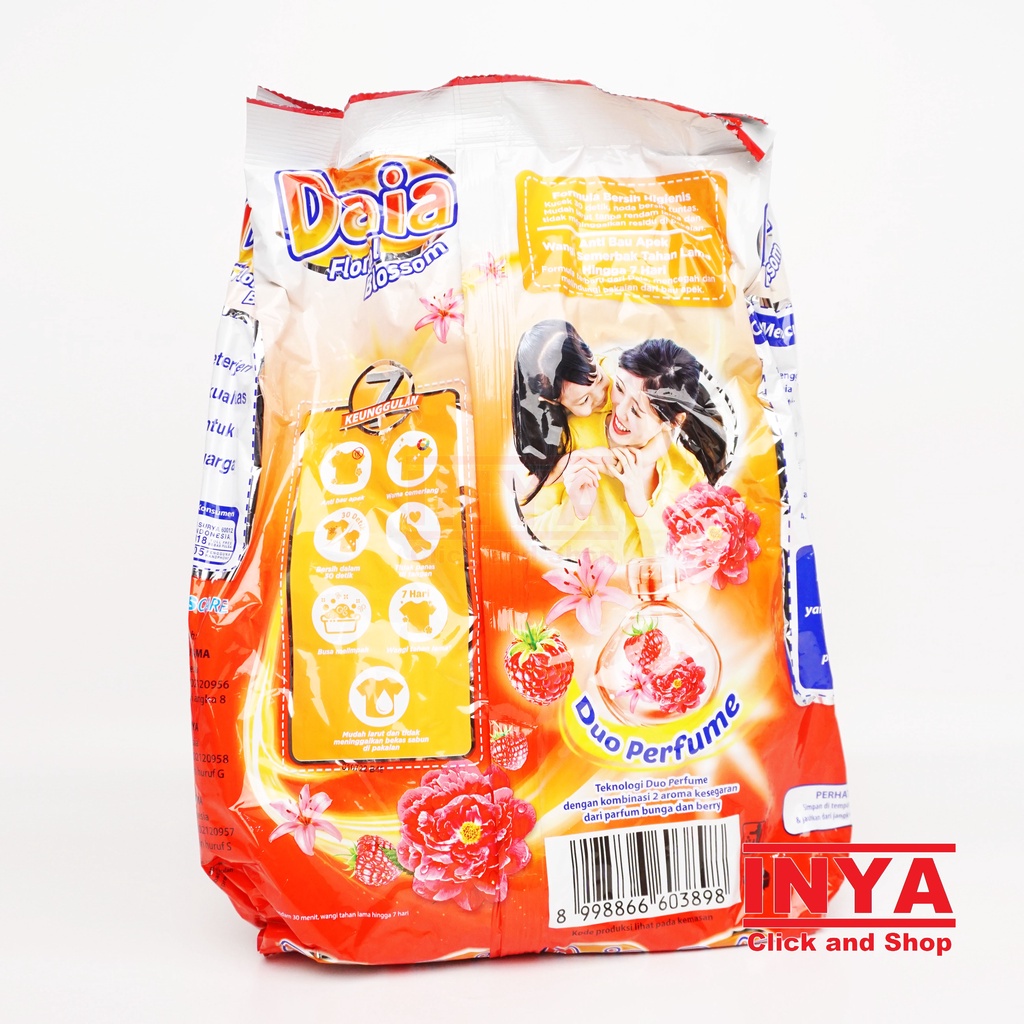 DAIA DETERJEN BUBUK FLORAL BLOSSOM 1.7Kg - Detergent Pakaian - Laundry