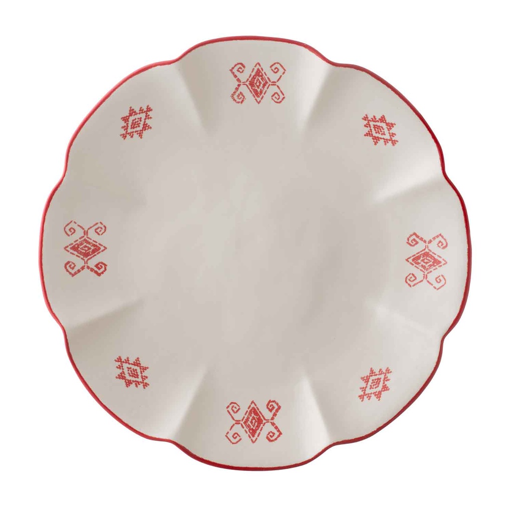 Dessert Plate/ Piring Makan Jenggala Timur Collection 23 cm